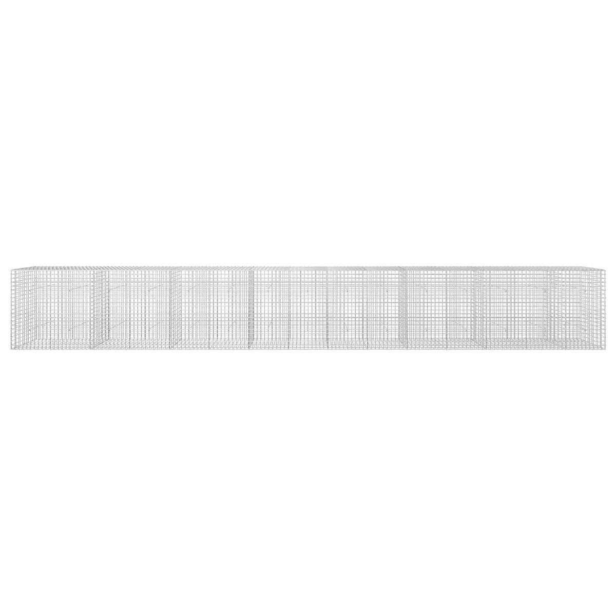 Gabionas su 5 mm viela ir 5x5 cm tinkleliu 750x30x100 cm