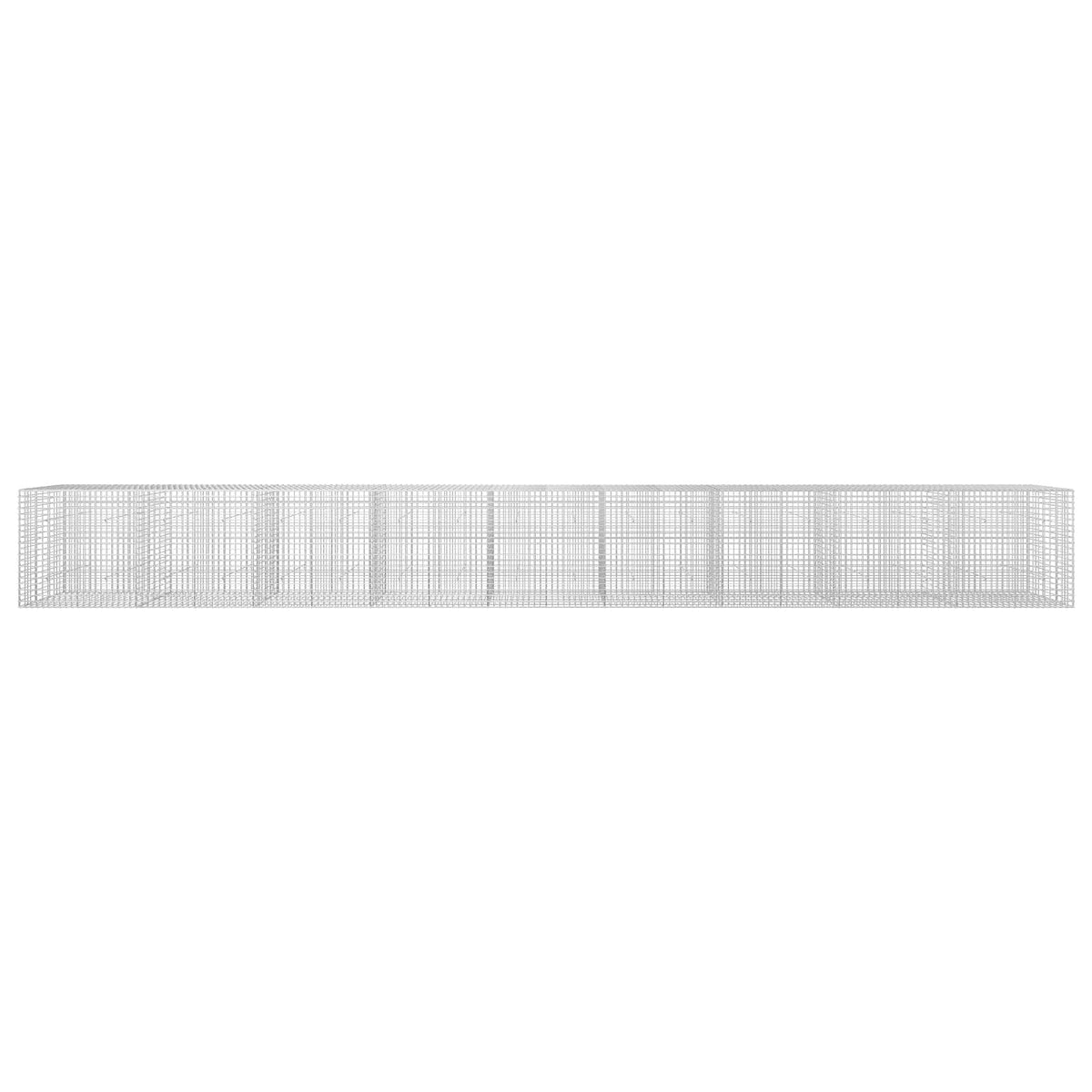 Gabionas su 5 mm viela ir 5x5 cm tinkleliu 900x30x100 cm