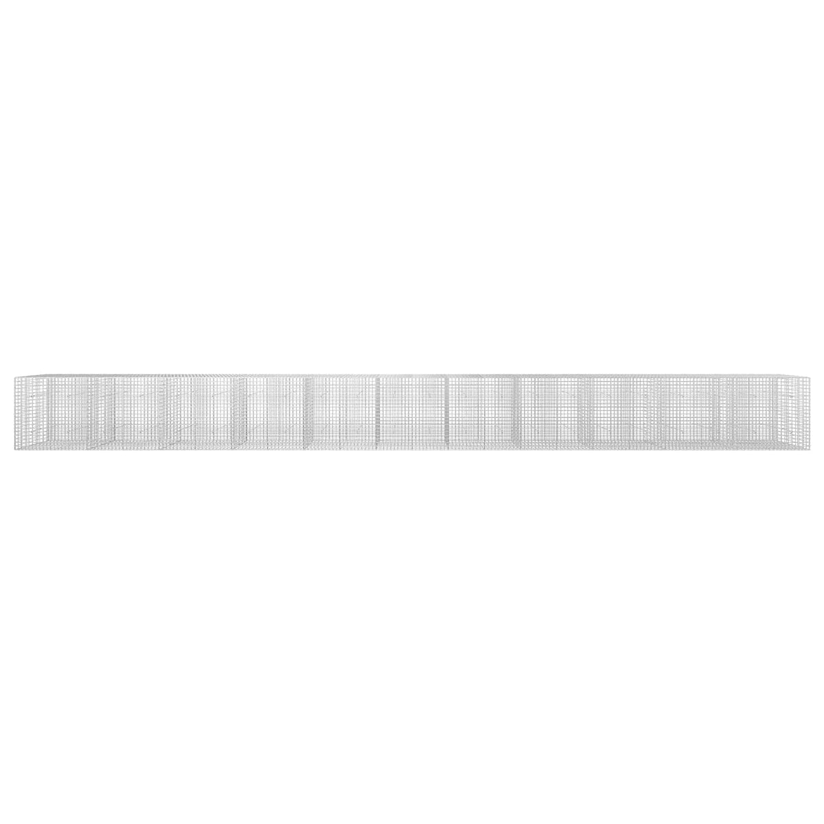 Gabionas su 5 mm viela ir 5x5 cm tinkleliu 1100x30x100 cm