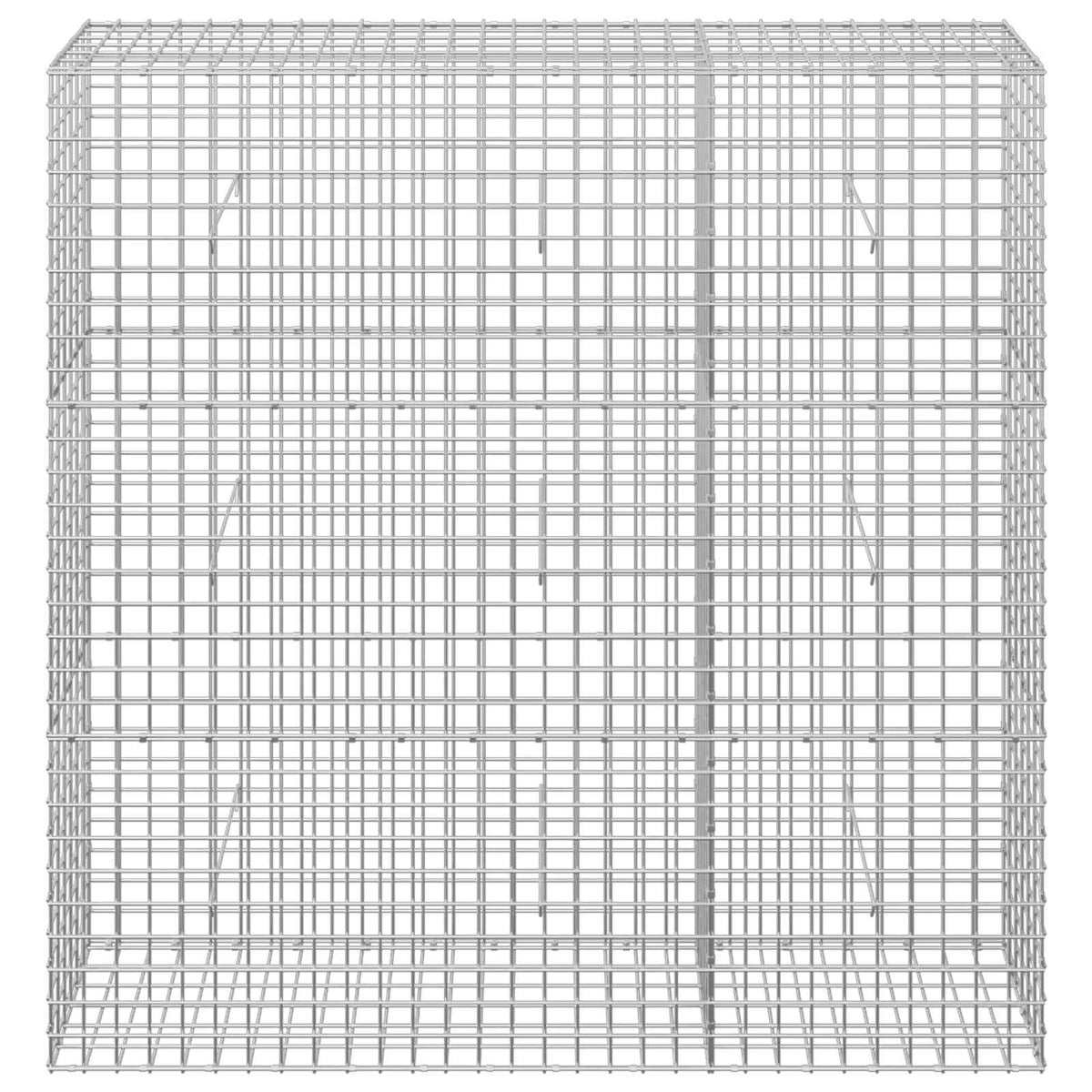 Gabionas su 5 mm viela ir 5x5 cm tinkleliu 150x30x150 cm