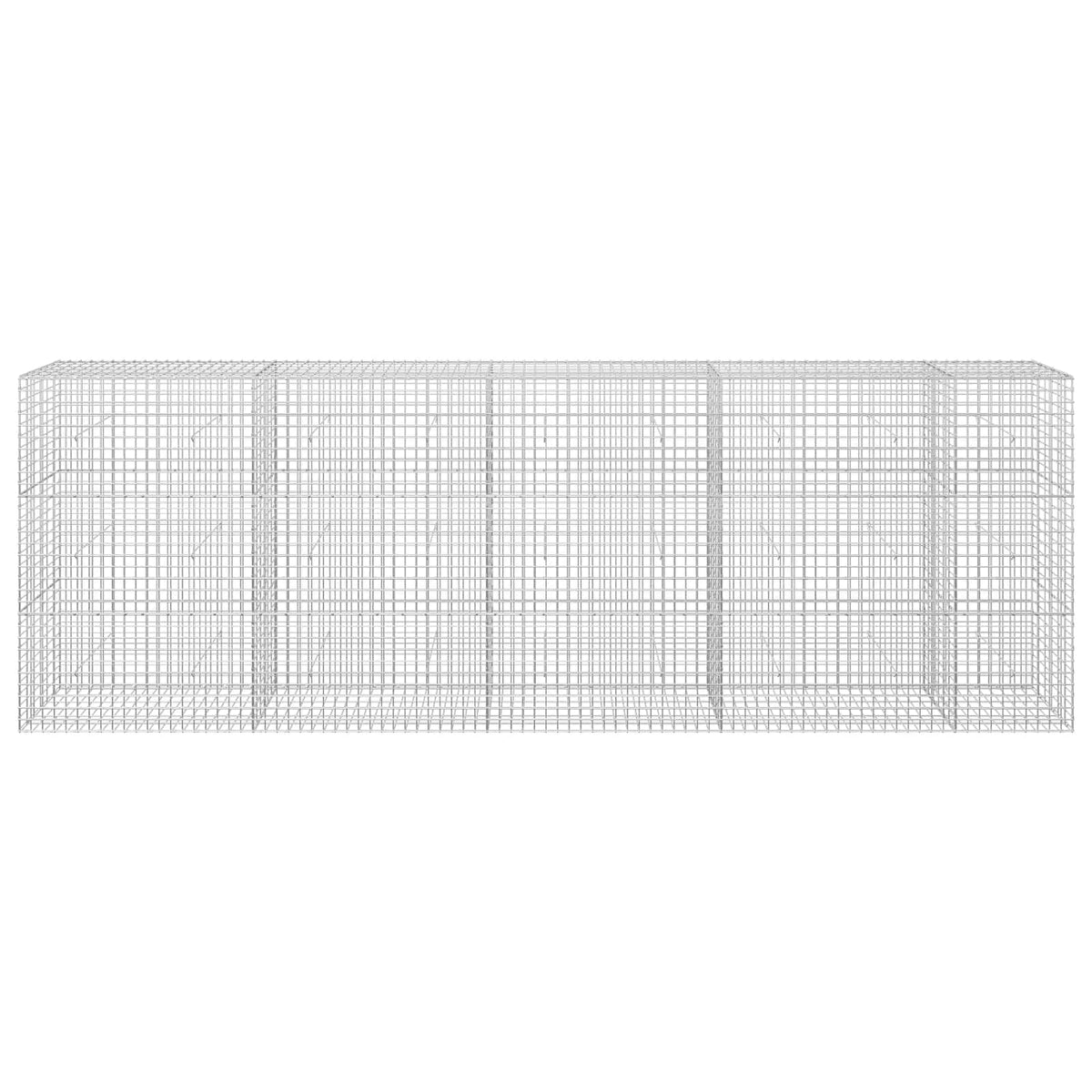 Gabionas su 5 mm viela ir 5x5 cm tinkleliu 450x30x150 cm