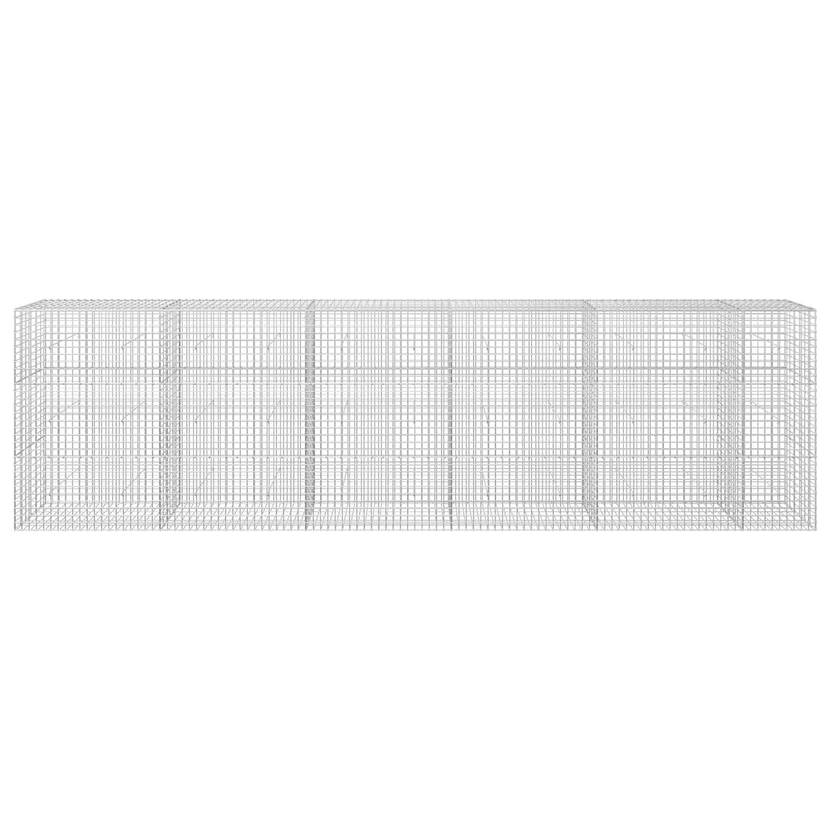 Gabionas su 5 mm viela ir 5x5 cm tinkleliu 550x30x150 cm