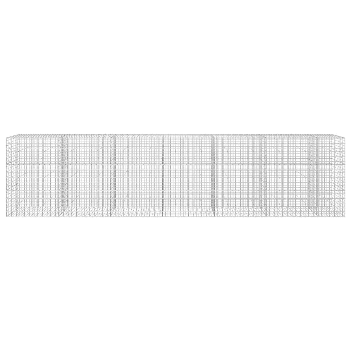 Gabionas su 5 mm viela ir 5x5 cm tinkleliu 650x30x150 cm