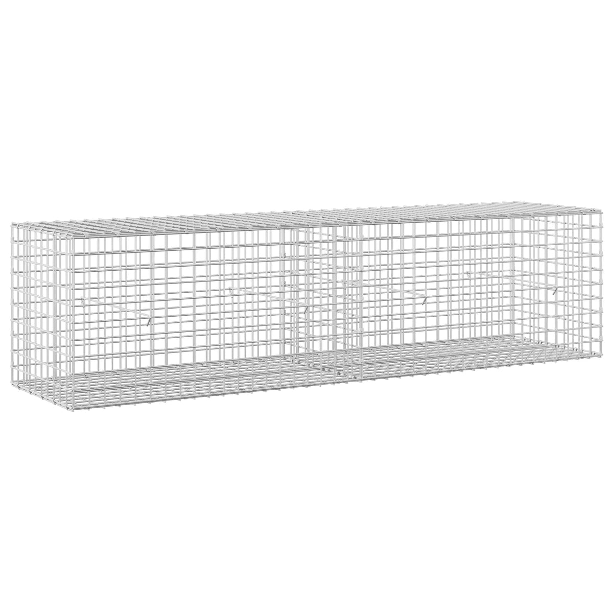 Gabionas su 5 mm viela ir 5x5 cm tinkleliu 200x50x50 cm