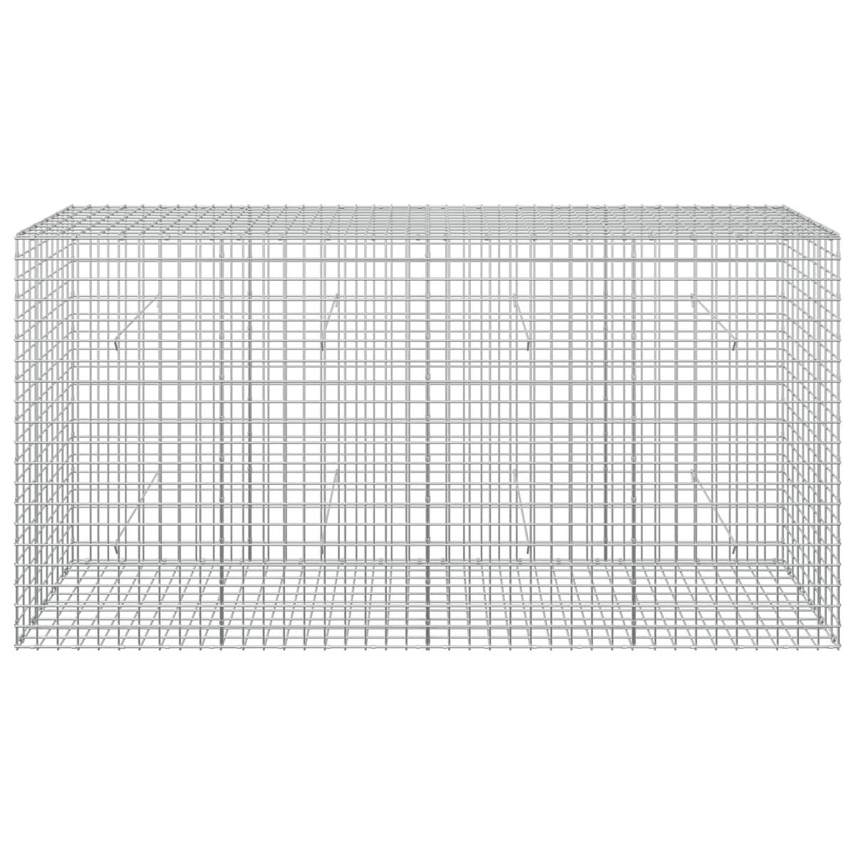 Gabionas su 5 mm viela ir 5x5 cm tinkleliu 200x50x100 cm