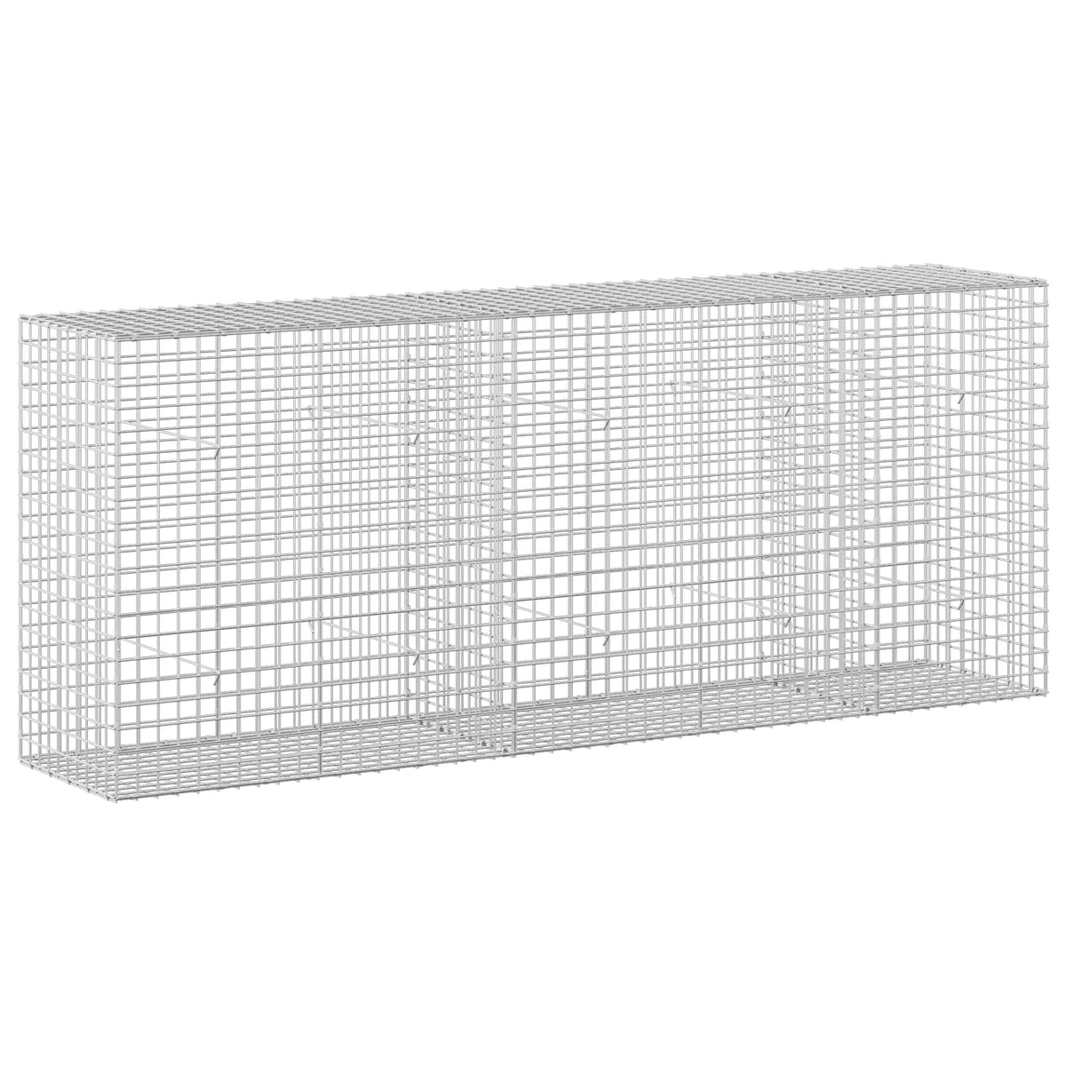 Gabionas su 5 mm viela ir 5x5 cm tinkleliu 250x50x100 cm
