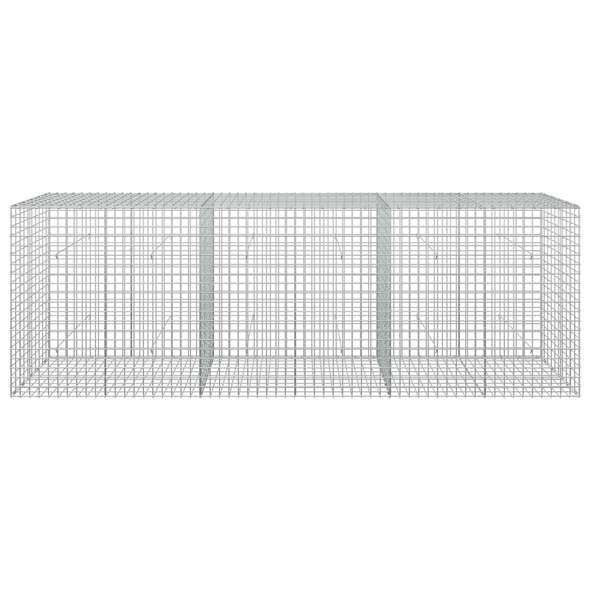 Gabionas su 5 mm viela ir 5x5 cm tinkleliu 300x50x100 cm