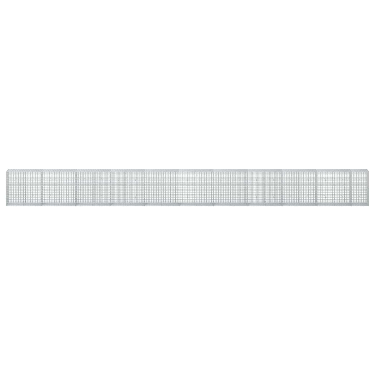 Gabionas su 5 mm viela ir 5x5 cm tinkleliu 1050x50x100 cm