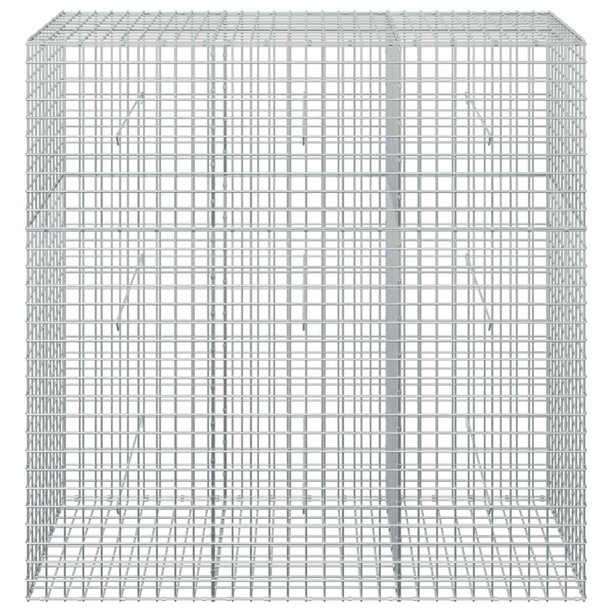 Gabionas su 5 mm viela ir 5x5 cm tinkleliu 150x50x150 cm