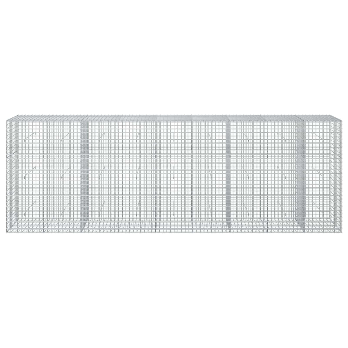 Gabionas su 5 mm viela ir 5x5 cm tinkleliu 450x50x150 cm