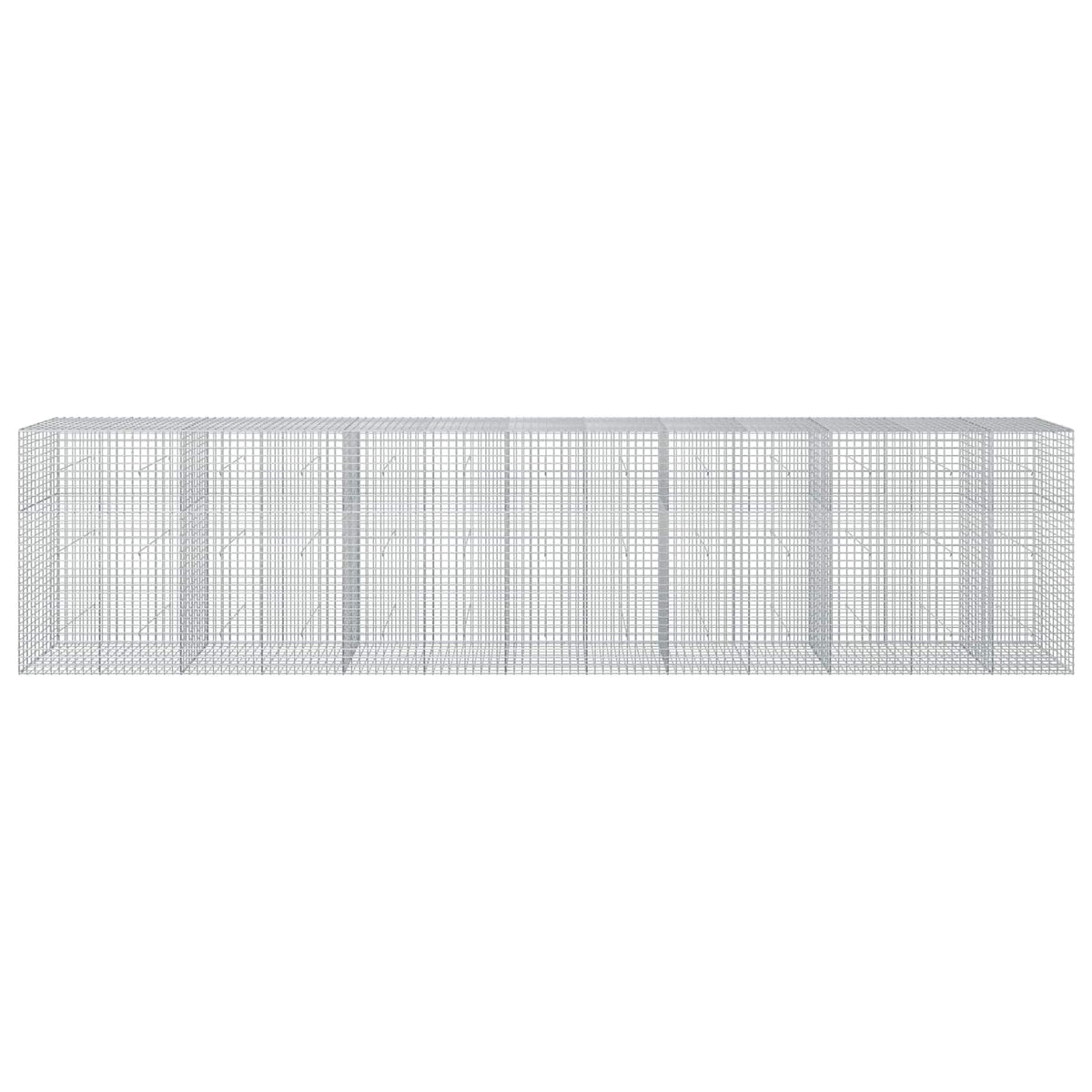 Gabionas su 5 mm viela ir 5x5 cm tinkleliu 650x50x150 cm