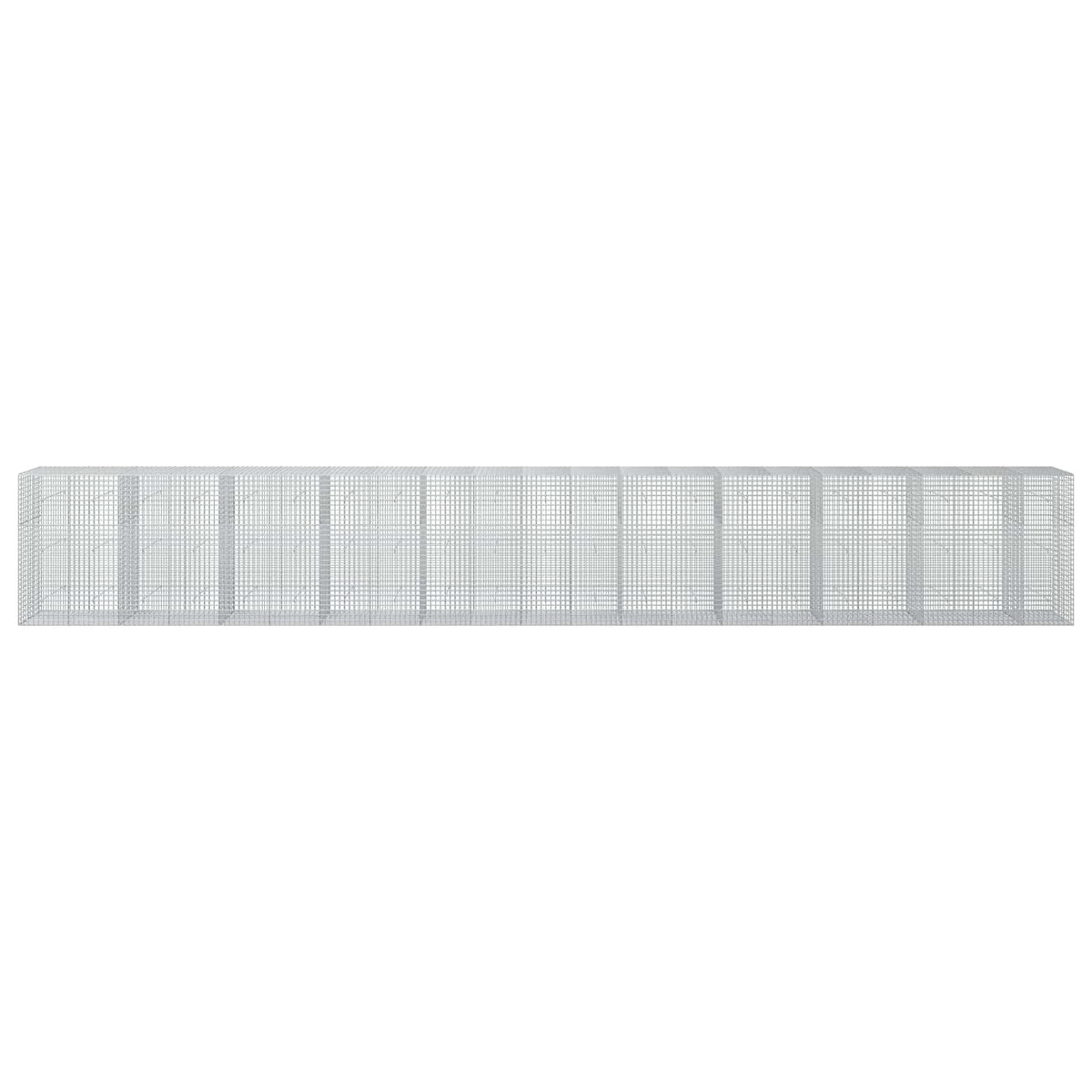 Gabionas su 5 mm viela ir 5x5 cm tinkleliu 1050x50x150 cm