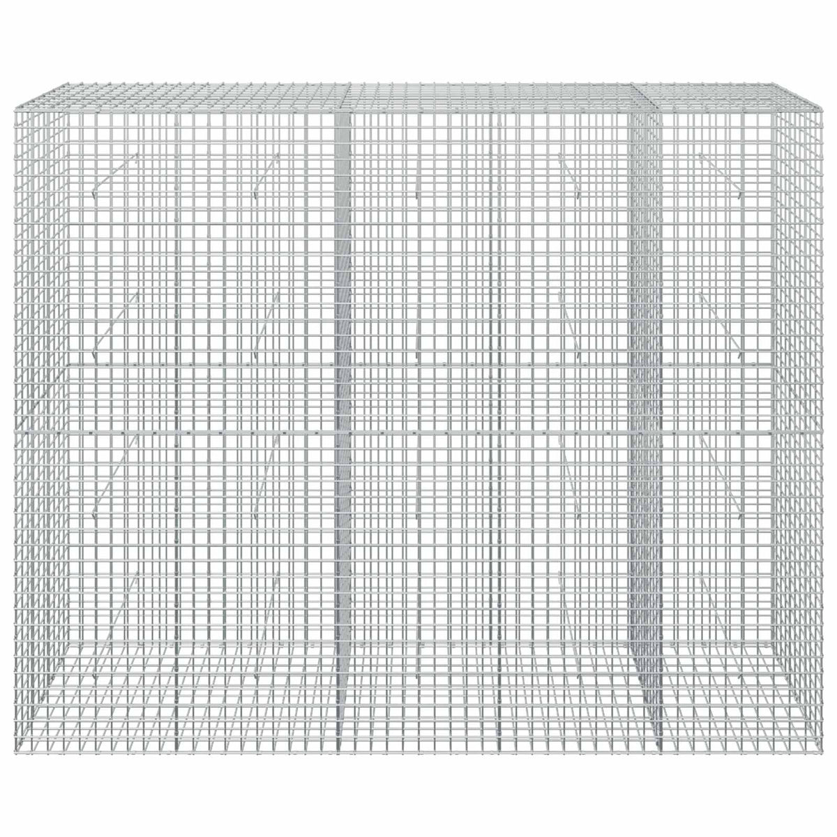 Gabionas su 5 mm viela ir 5x5 cm tinkleliu 250x50x200 cm
