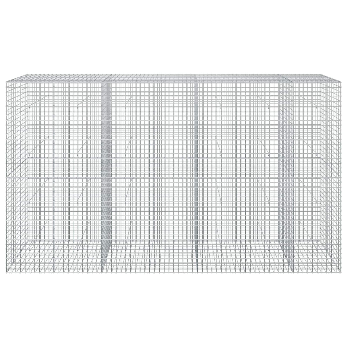 Gabionas su 5 mm viela ir 5x5 cm tinkleliu 350x50x200 cm