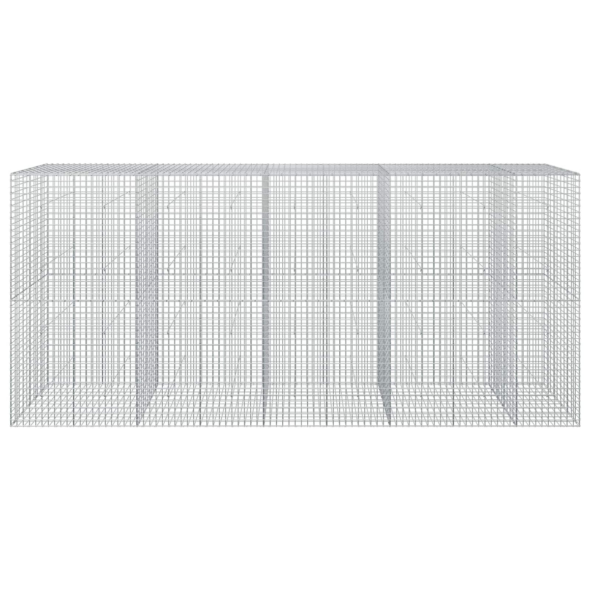Gabionas su 5 mm viela ir 5x5 cm tinkleliu 450x50x200 cm