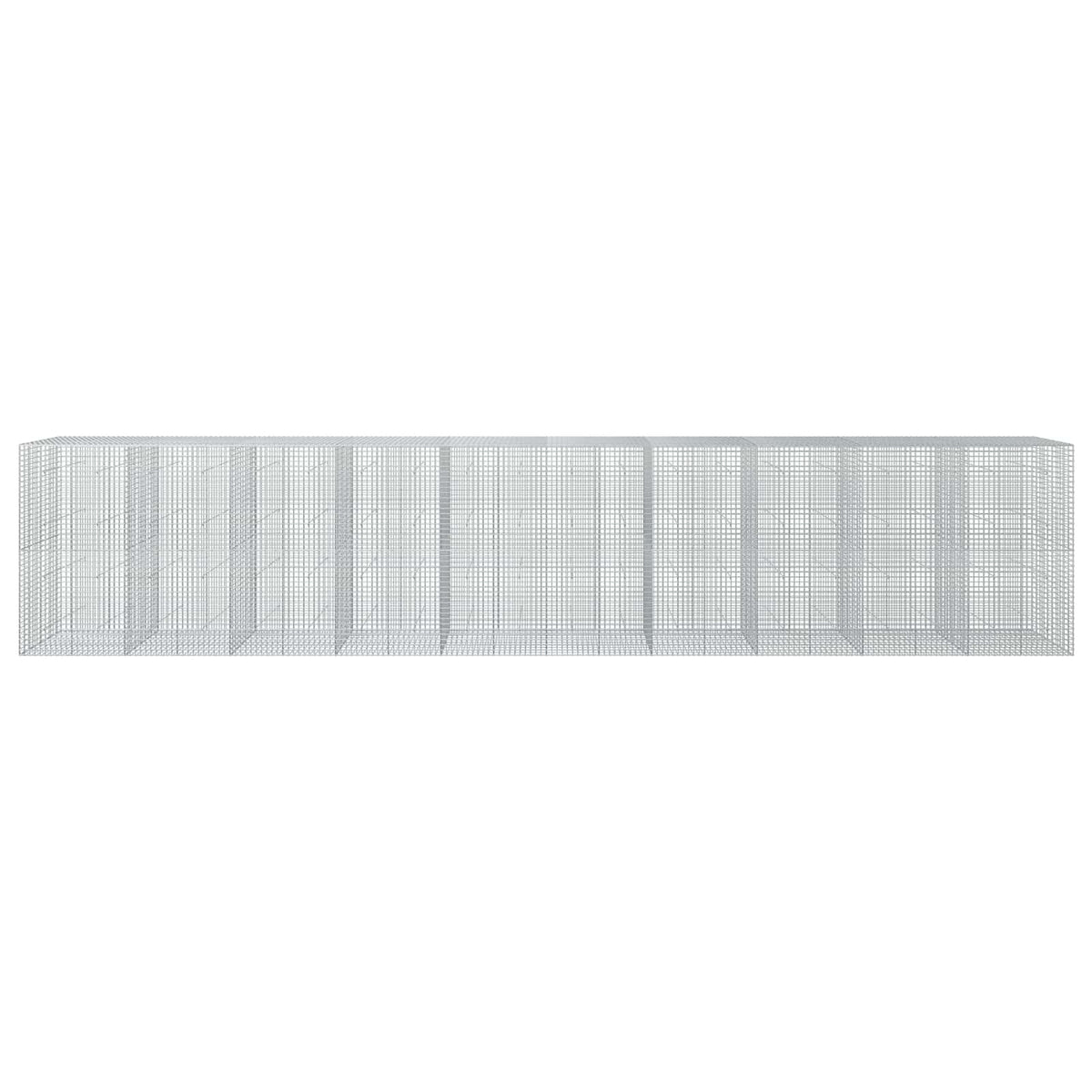 Gabionas su 5 mm viela ir 5x5 cm tinkleliu 1000x50x200 cm