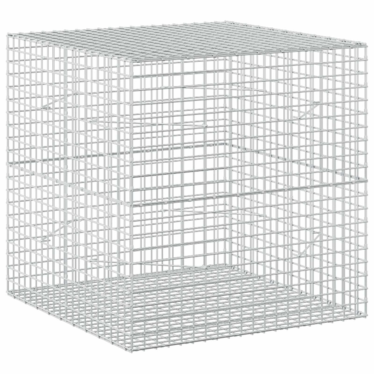 Gabionas su 5 mm viela ir 5x5 cm tinkleliu 100x100x100 cm