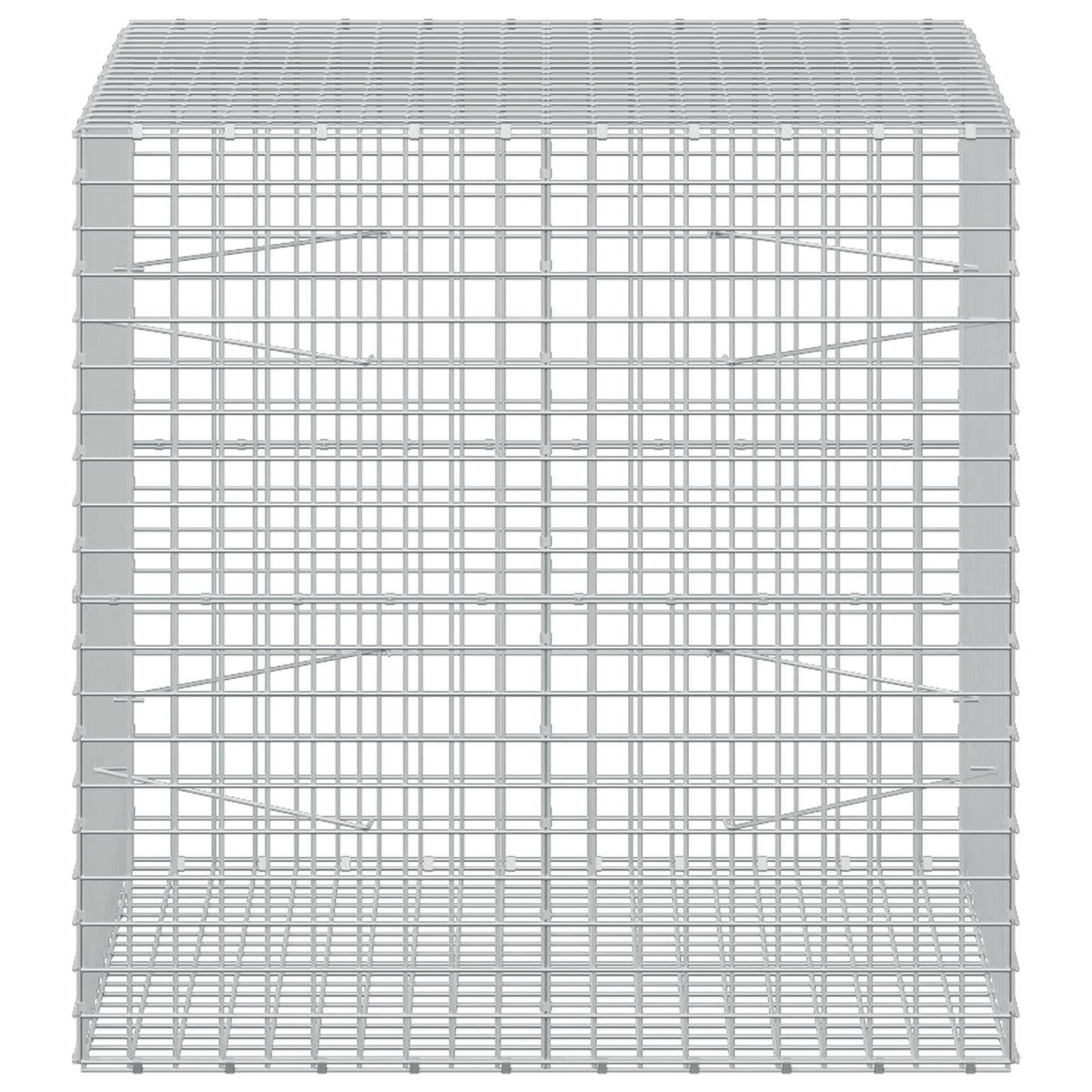 Gabionas su 5 mm viela ir 5x5 cm tinkleliu 100x100x100 cm