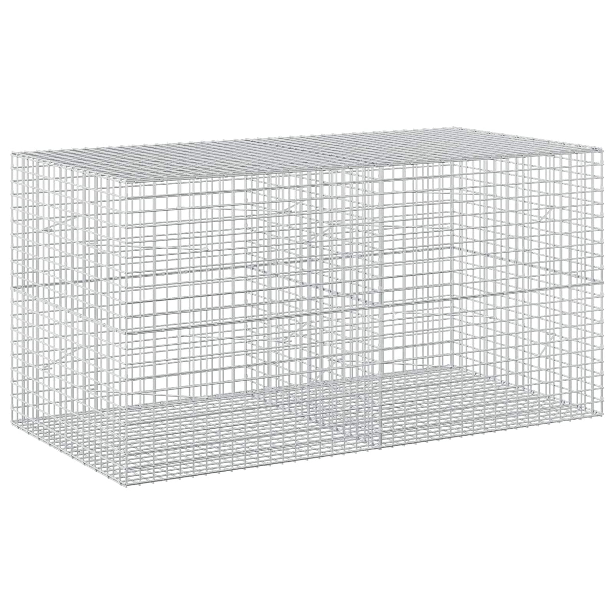 Gabionas su 5 mm viela ir 5x5 cm tinkleliu 200x100x100 cm