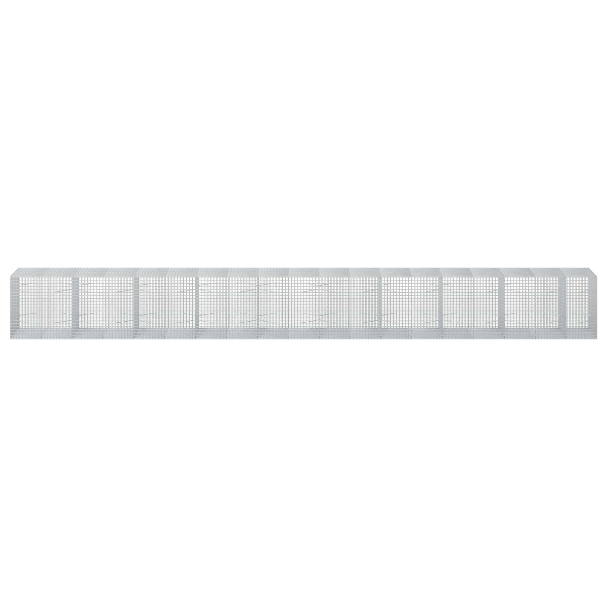 Gabionas su 5 mm viela ir 5x5 cm tinkleliu 950x100x100 cm