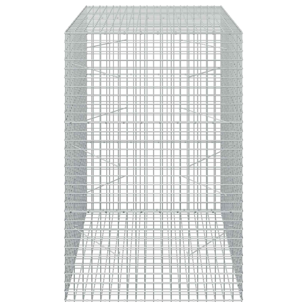 Gabionas su 5 mm viela ir 5x5 cm tinkleliu 100x100x150 cm