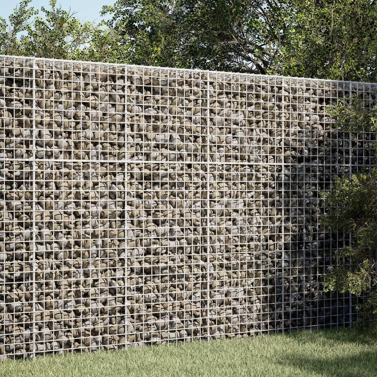 Gabionas su 5 mm viela ir 5x5 cm tinkleliu 150x100x150 cm