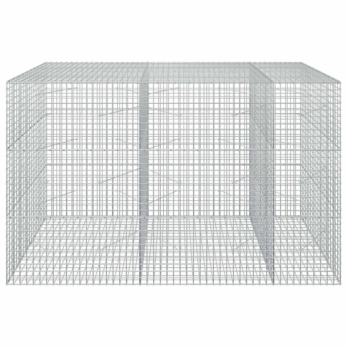 Gabionas su 5 mm viela ir 5x5 cm tinkleliu 250x100x150 cm