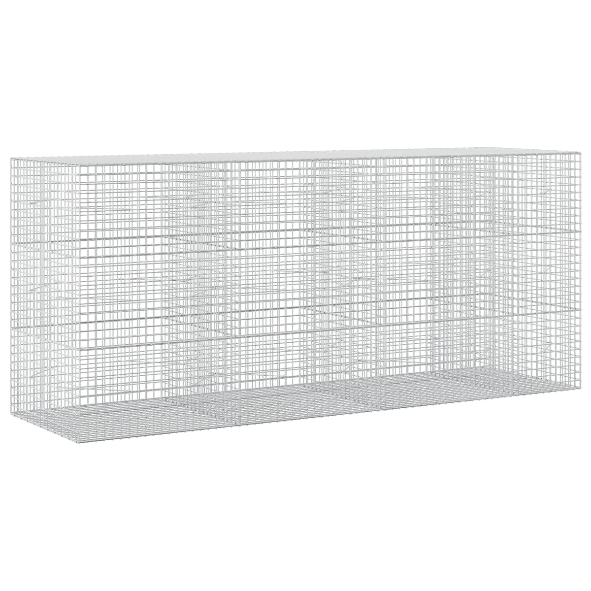 Gabionas su 5 mm viela ir 5x5 cm tinkleliu 350x100x150 cm