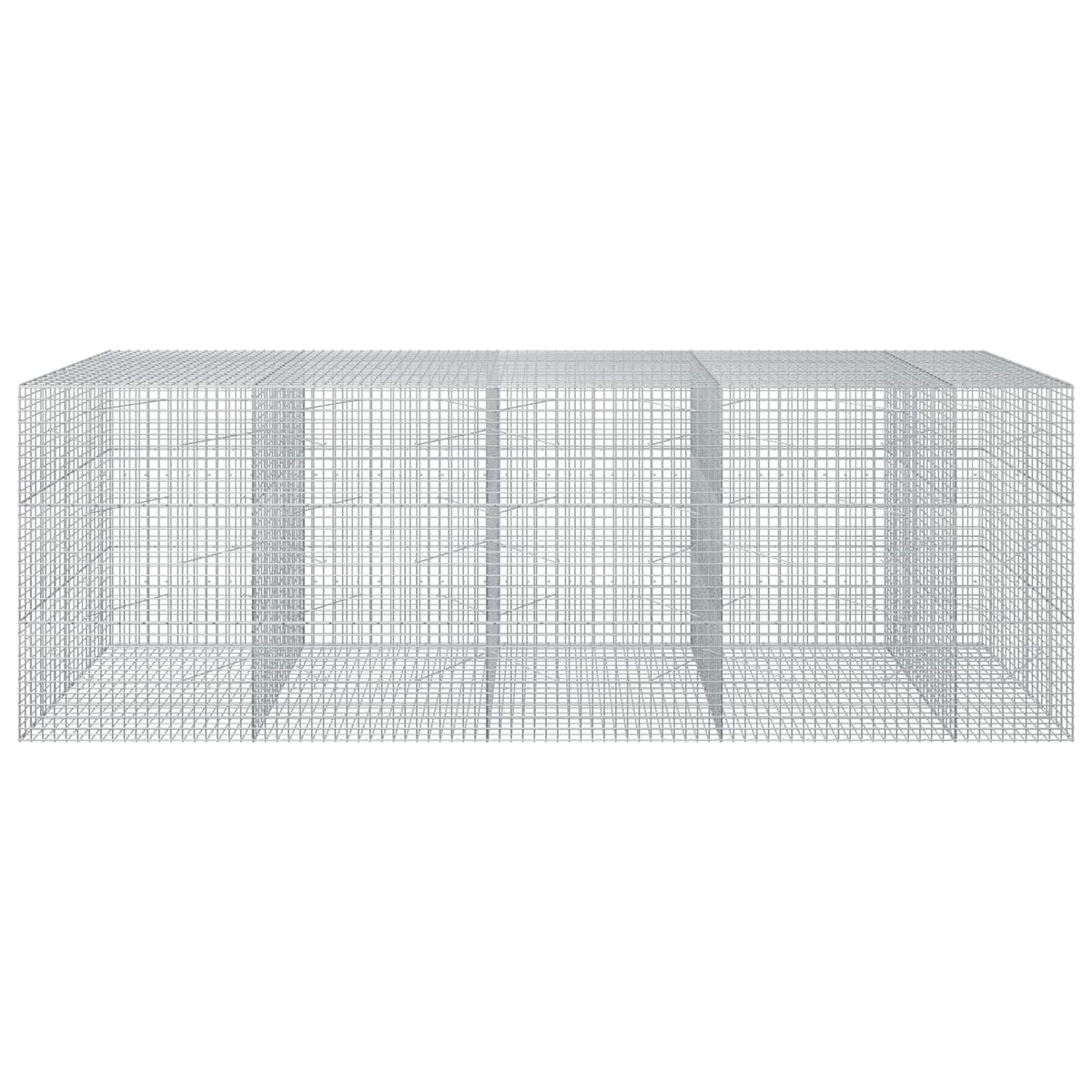 Gabionas su 5 mm viela ir 5x5 cm tinkleliu 450x100x150 cm