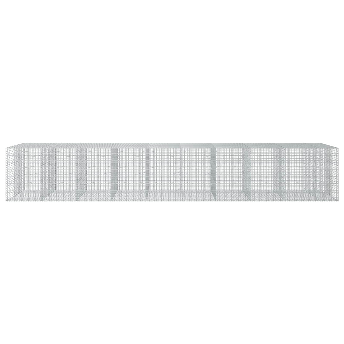 Gabionas su 5 mm viela ir 5x5 cm tinkleliu 950x100x150 cm