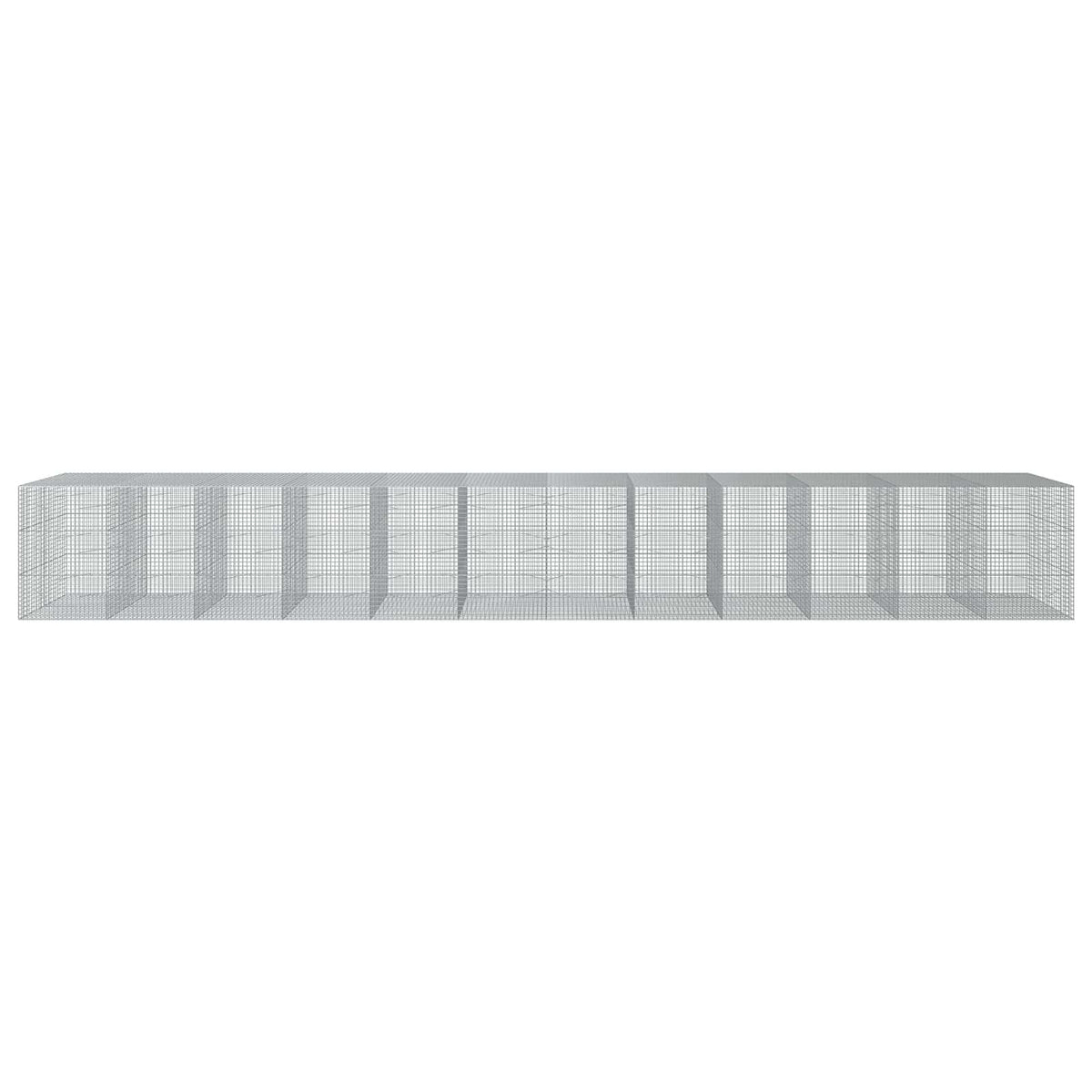Gabionas su 5 mm viela ir 5x5 cm tinkleliu 1200x100x150 cm