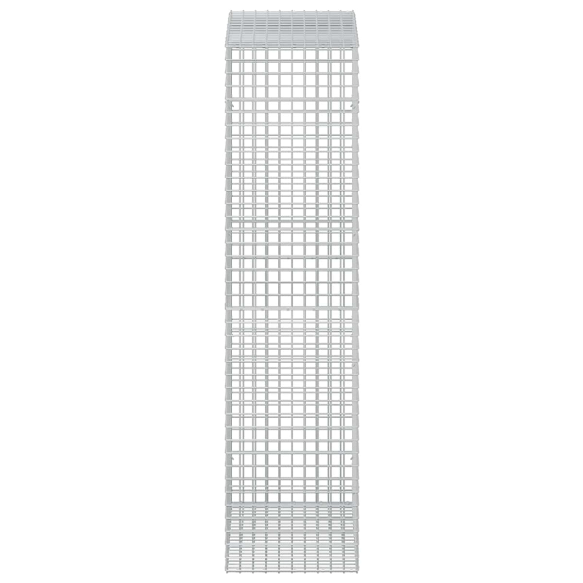 Gabionas su 5 mm viela ir 5x5 cm tinkleliu 50x100x200 cm