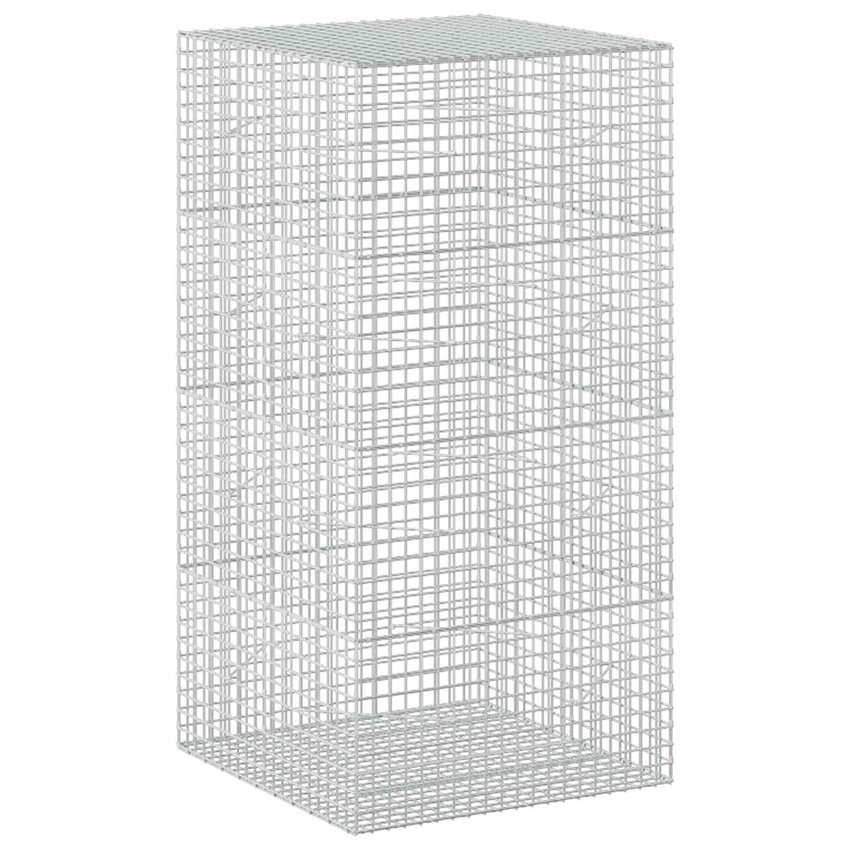 Gabionas su 5 mm viela ir 5x5 cm tinkleliu 100x100x200 cm