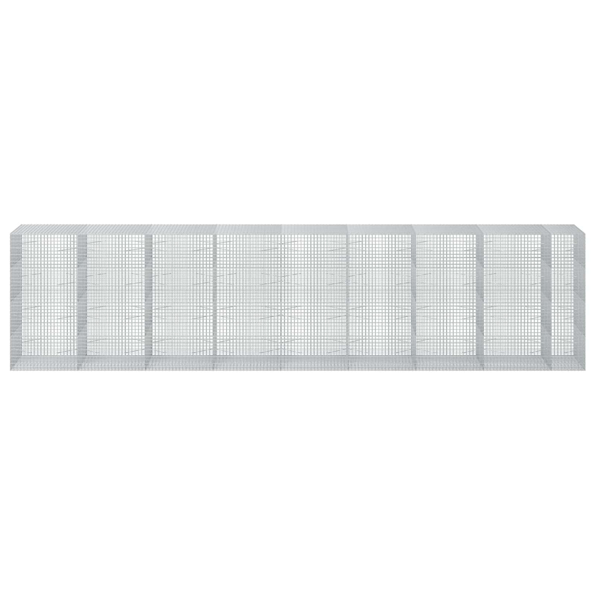 Gabionas su 5 mm viela ir 5x5 cm tinkleliu 850x100x200 cm
