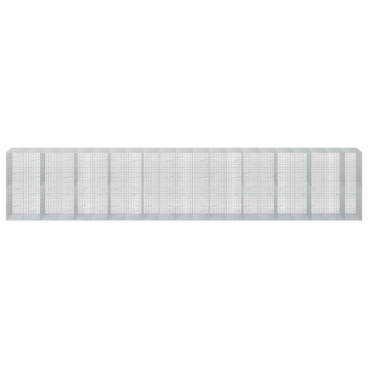 Gabionas su 5 mm viela ir 5x5 cm tinkleliu 1050x100x200 cm