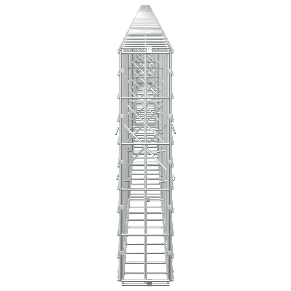 Gabionas su 5 mm Viela ir 5x10 cm Tinkleliu 1200x10x50 cm