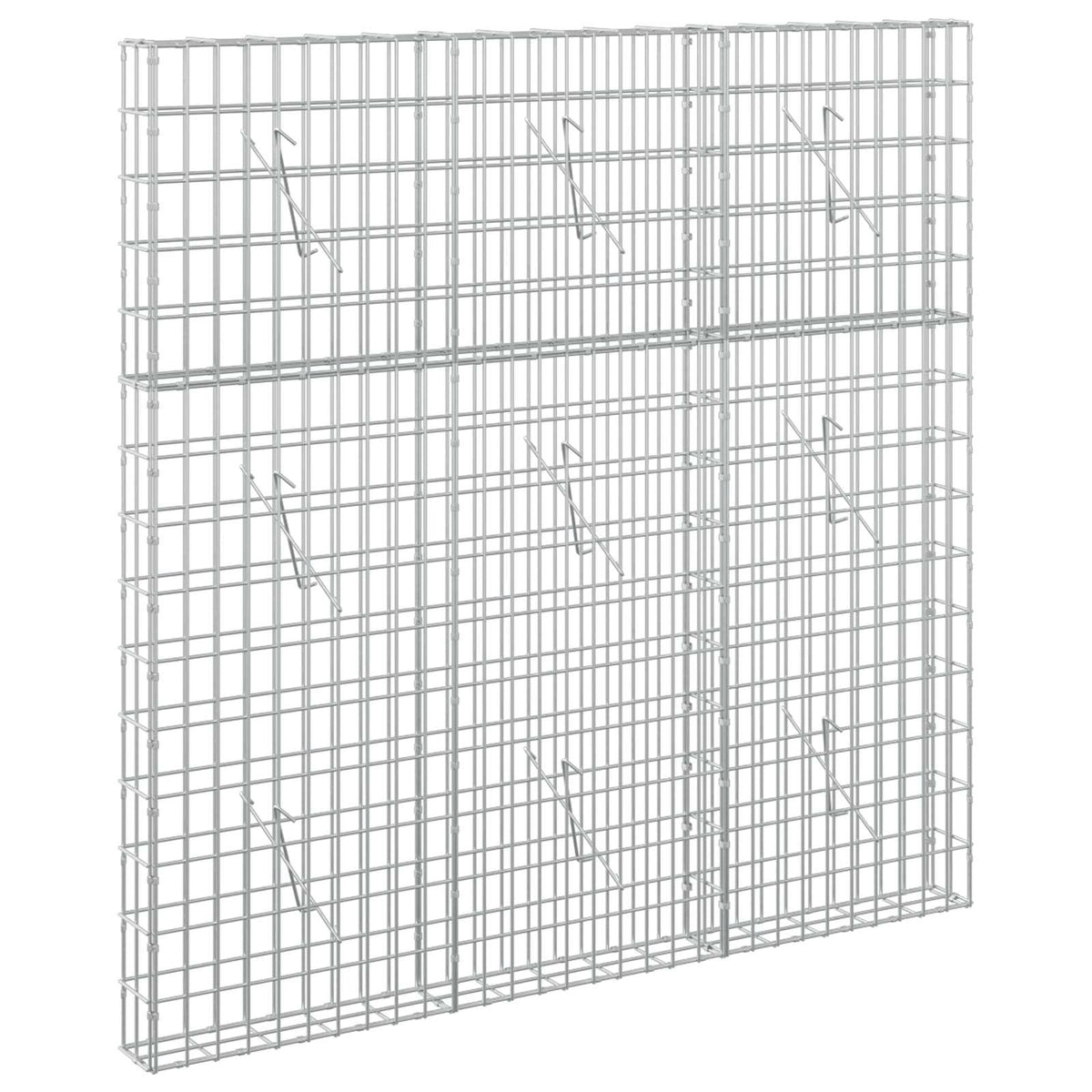 Gabionas su 5 mm Viela ir 5x10 cm Tinkleliu 150x10x150 cm