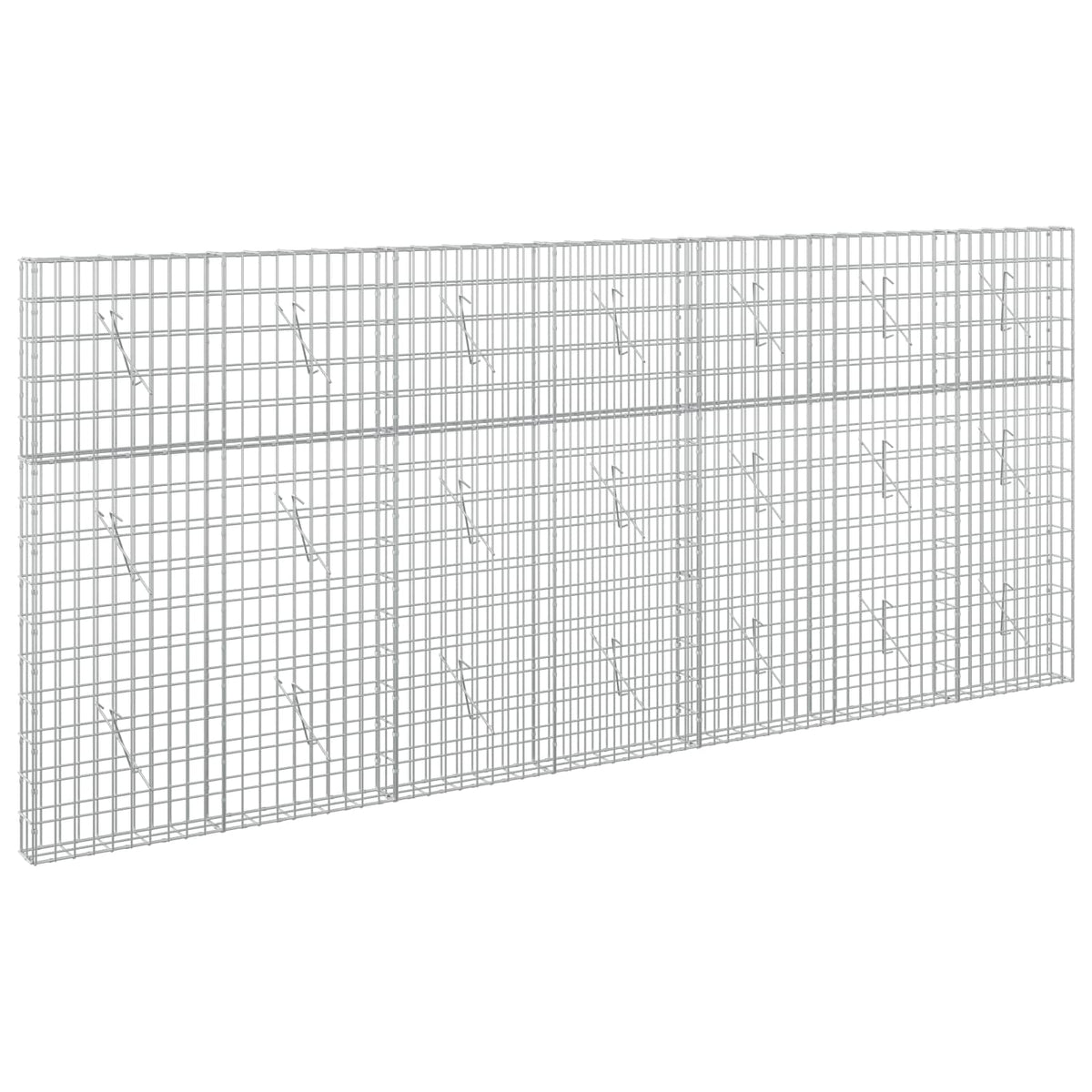 Gabionas su 5 mm viela ir 5x10 cm tinkleliu 350x10x150 cm