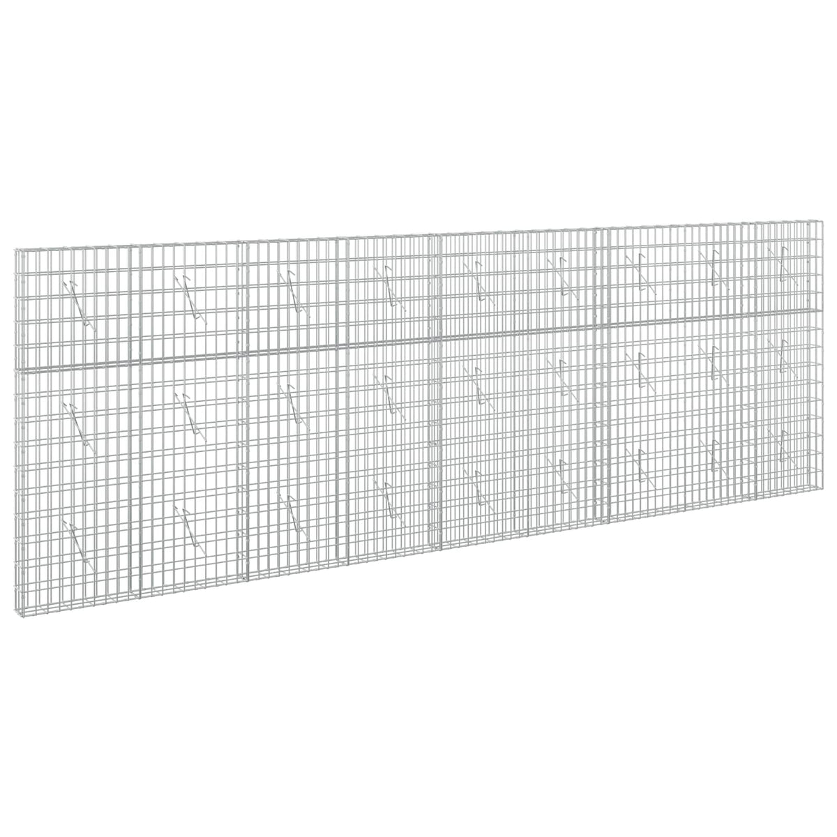 Gabionas su 5 mm viela ir 5x10 cm tinkleliu 450x10x150 cm
