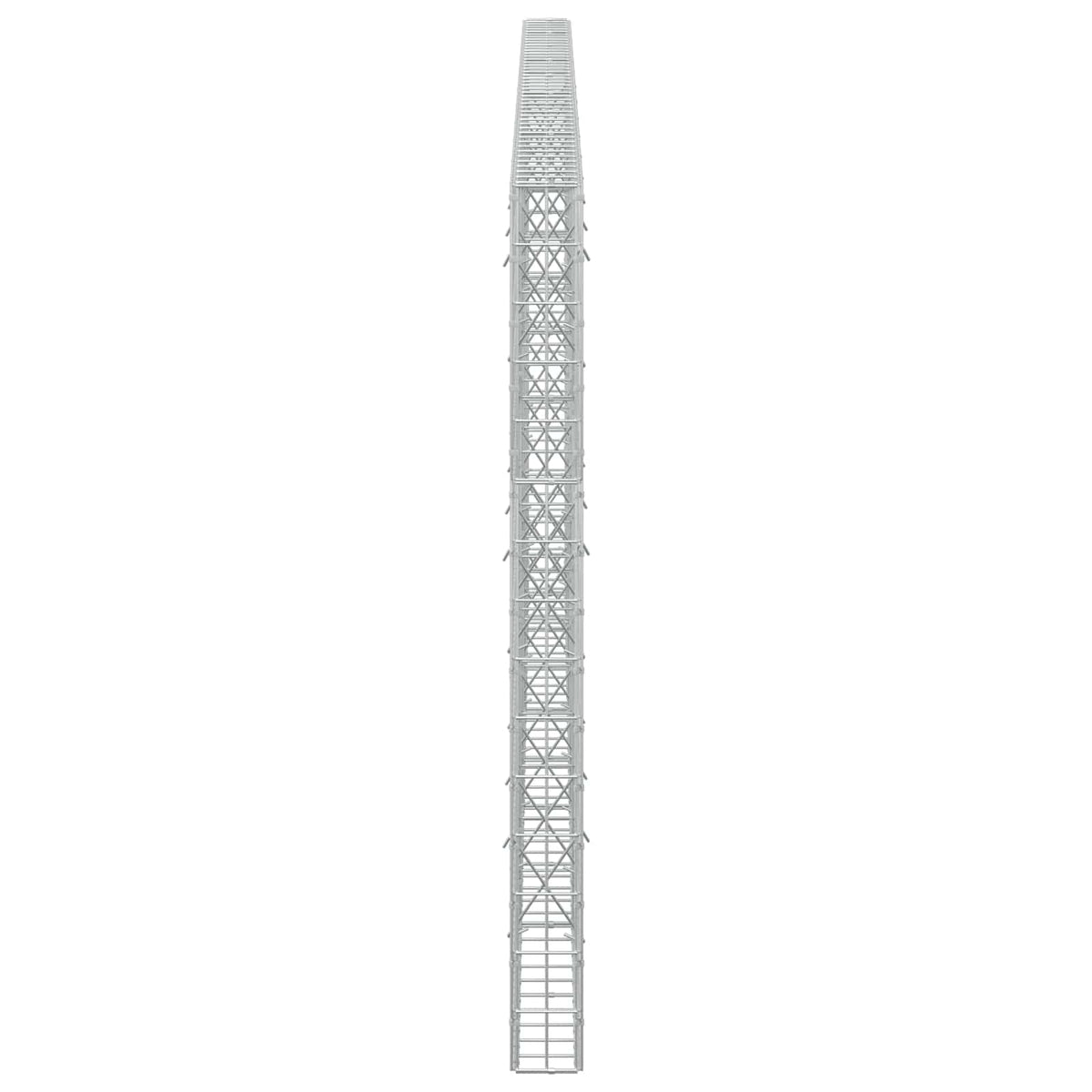 Gabionas su 5 mm viela ir 5x10 cm tinkleliu 450x10x150 cm