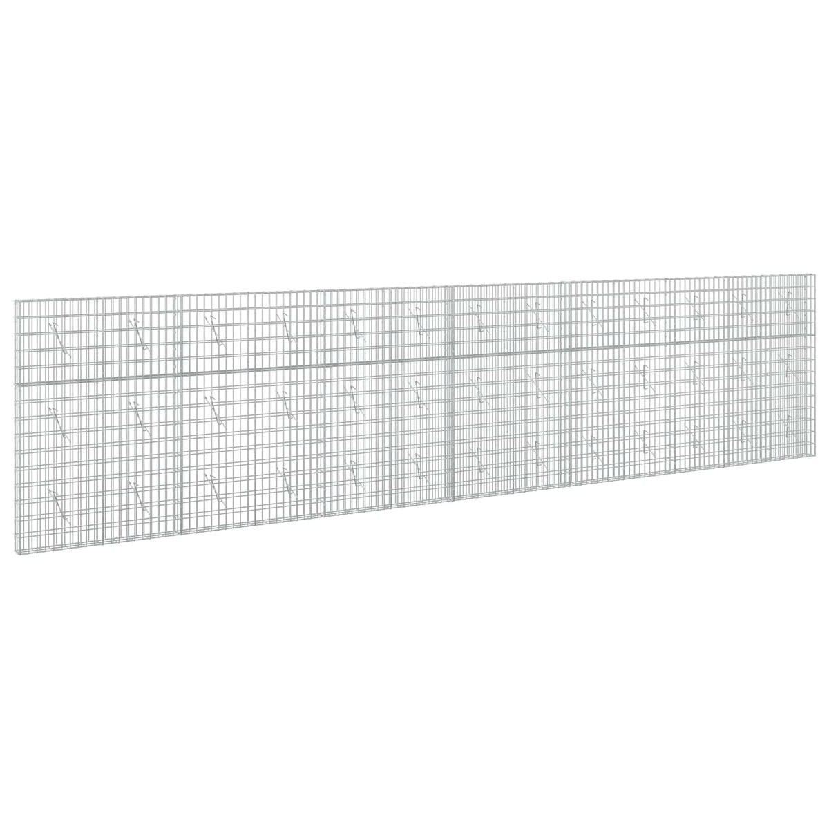 Gabionas su 5 mm viela ir 5x10 cm tinkleliu 650x10x150 cm