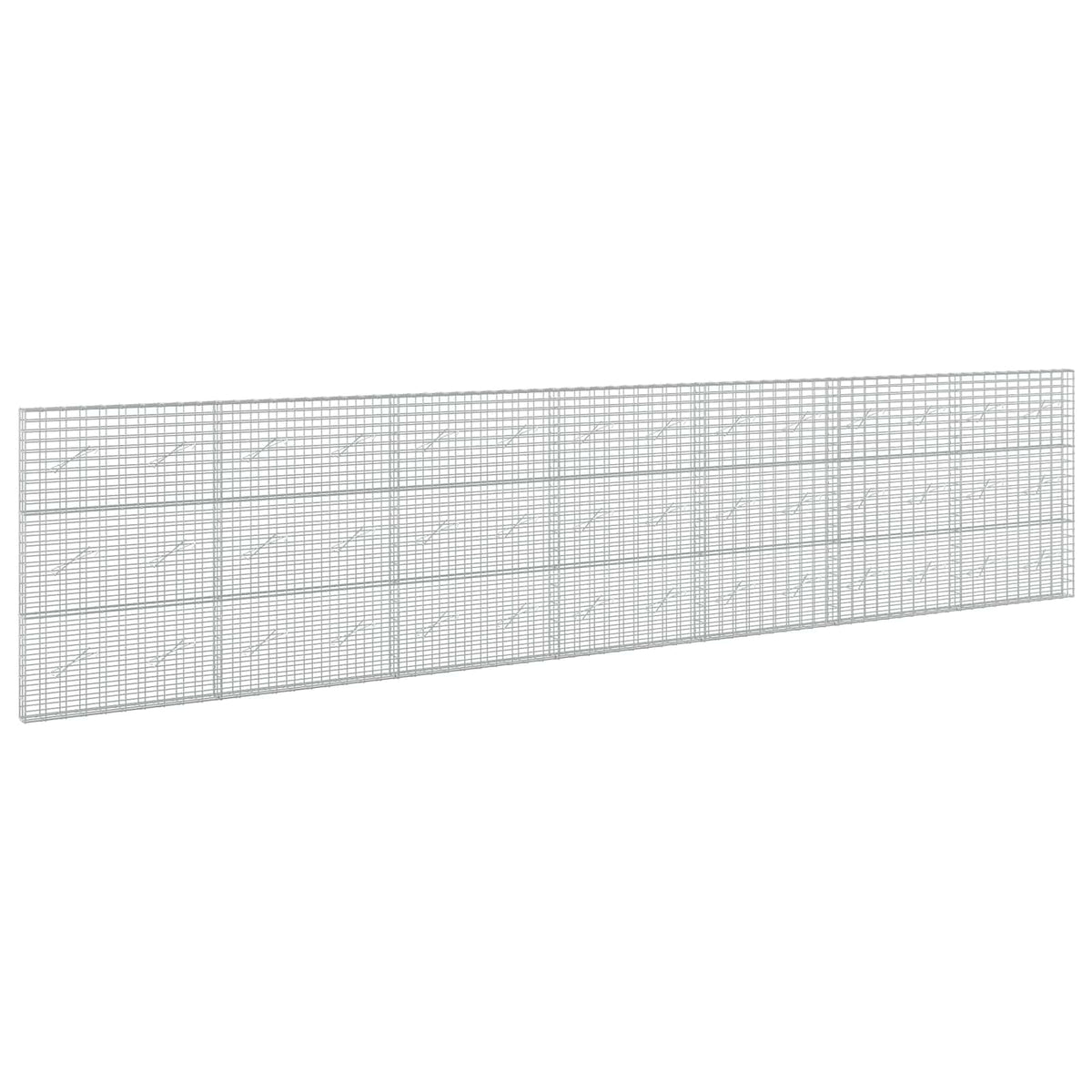 Gabionas su 5 mm Viela ir 5x10 cm Tinkleliu 700x10x150 cm