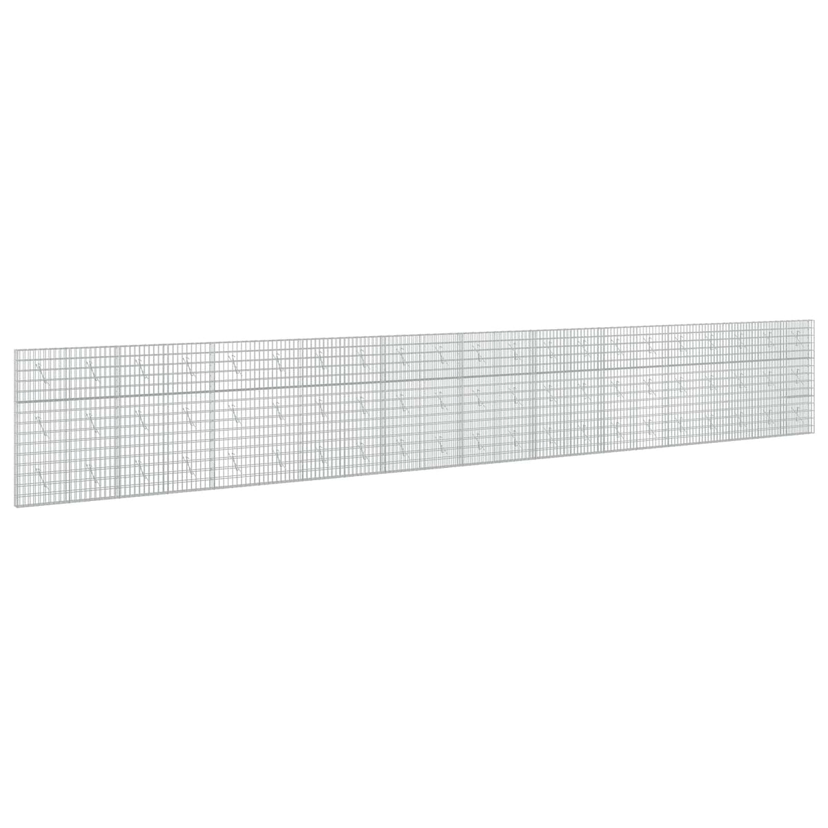 Gabionas su 5 mm viela ir 5x10 cm tinkleliu 1050x10x150 cm
