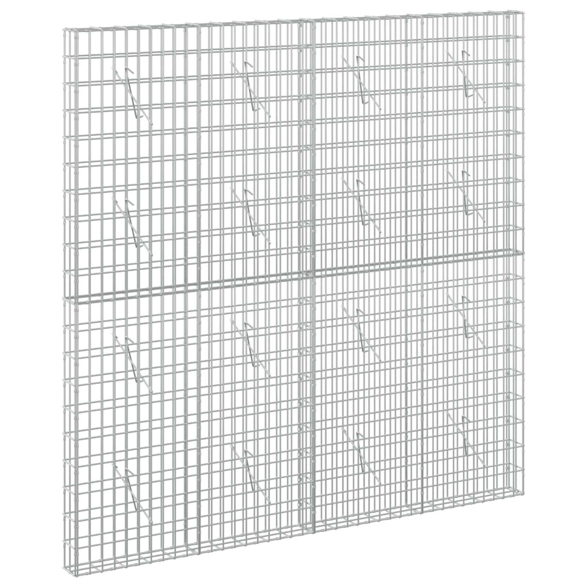 Gabionas su 5 mm Viela ir 5x10 cm Tinkleliu 200x10x200 cm
