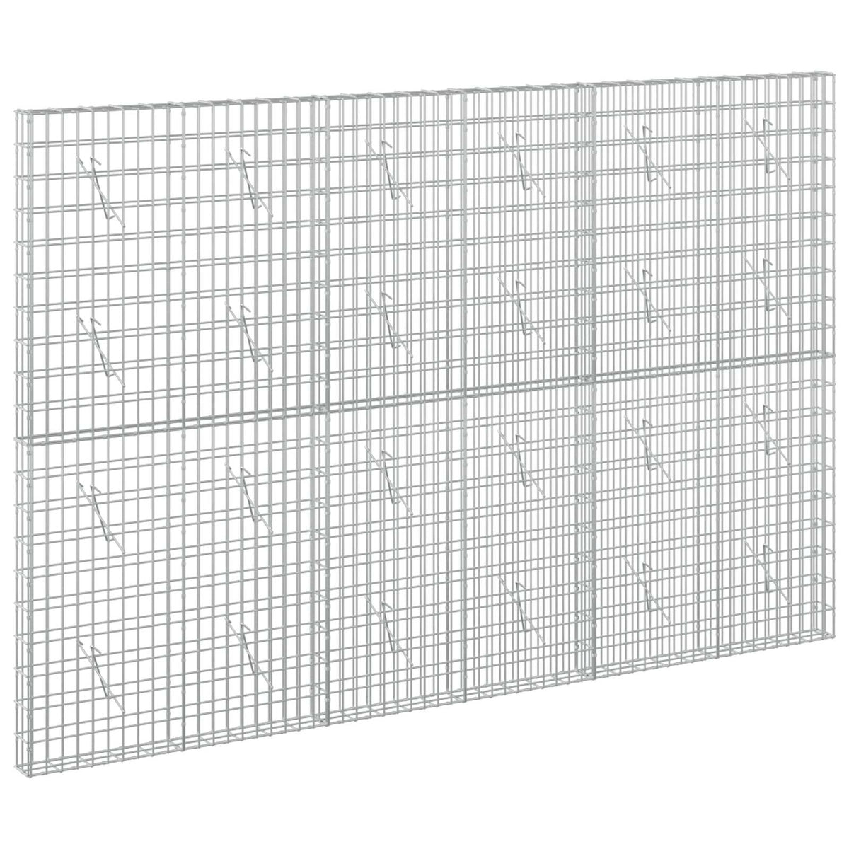 Gabionas su 5 mm Viela ir 5x10 cm Tinkleliu 300x10x200 cm