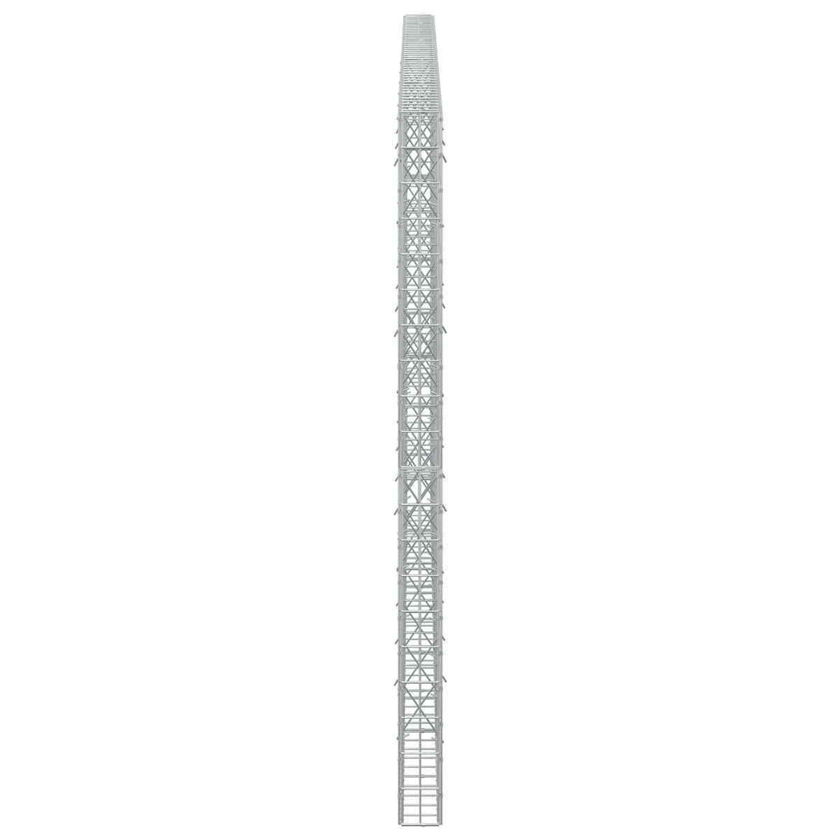 Gabionas su 5 mm Viela ir 5x10 cm Tinkleliu 450x10x200 cm