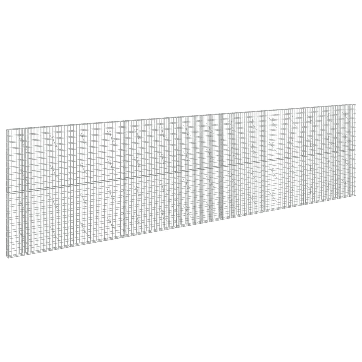 Gabionas su 5 mm Viela ir 5x10 cm Tinkleliu 750x10x200 cm