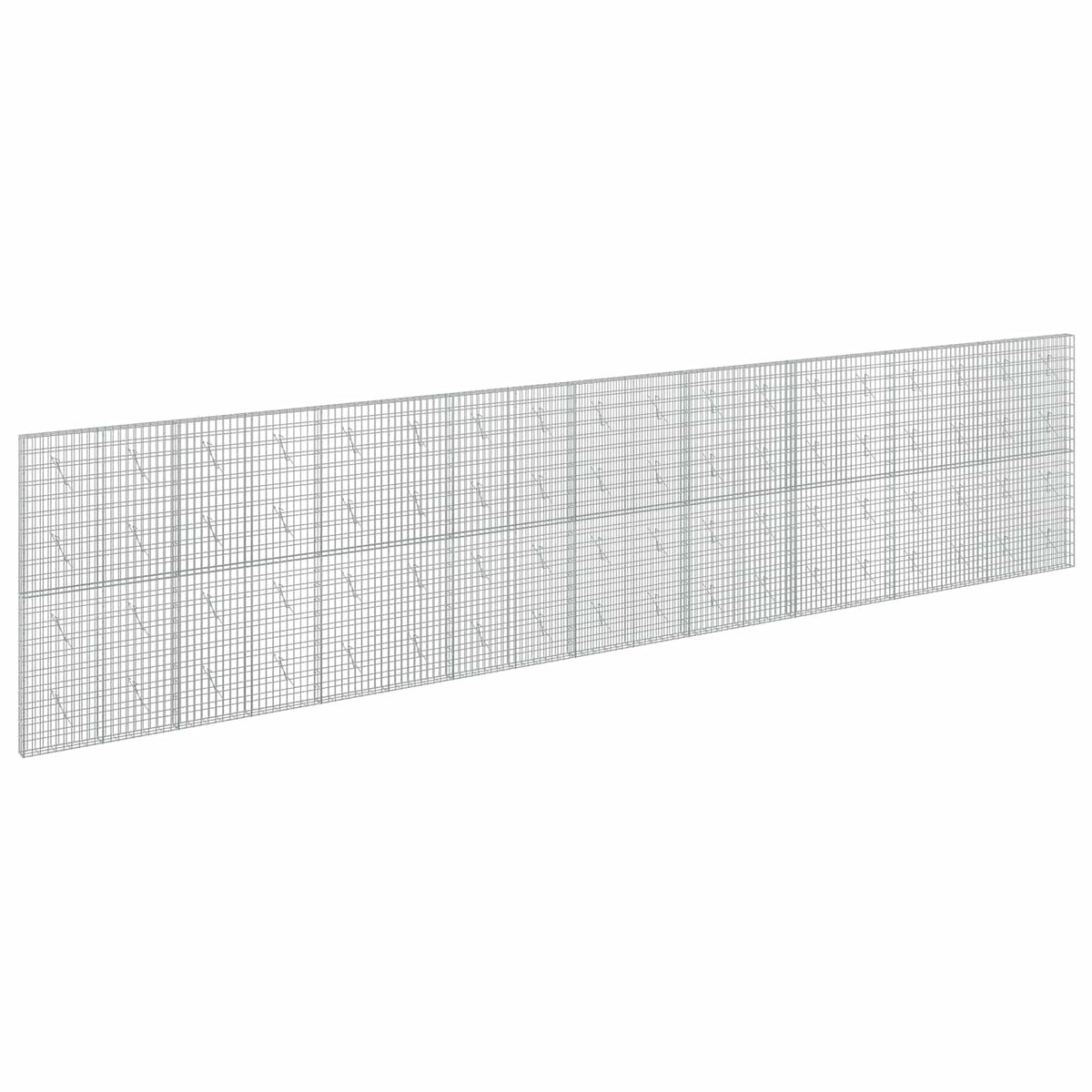 Gabionas su 5 mm Viela ir 5x10 cm Tinkleliu 900x10x200 cm