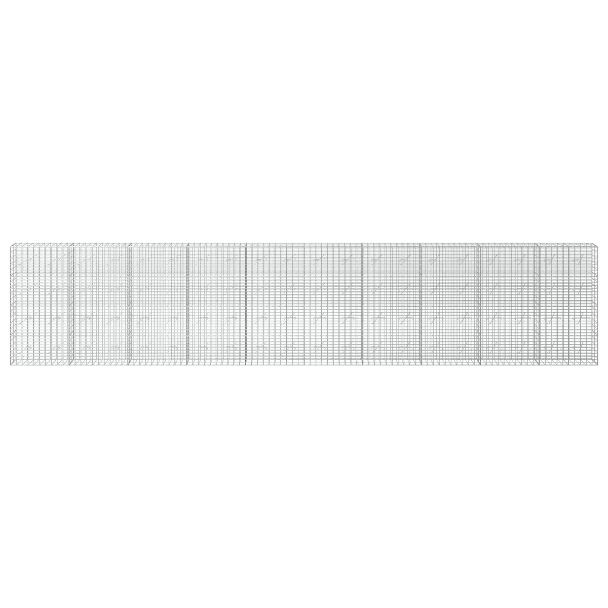 Gabionas su 5 mm viela ir 5x10 cm tinkleliu 1000x10x200 cm