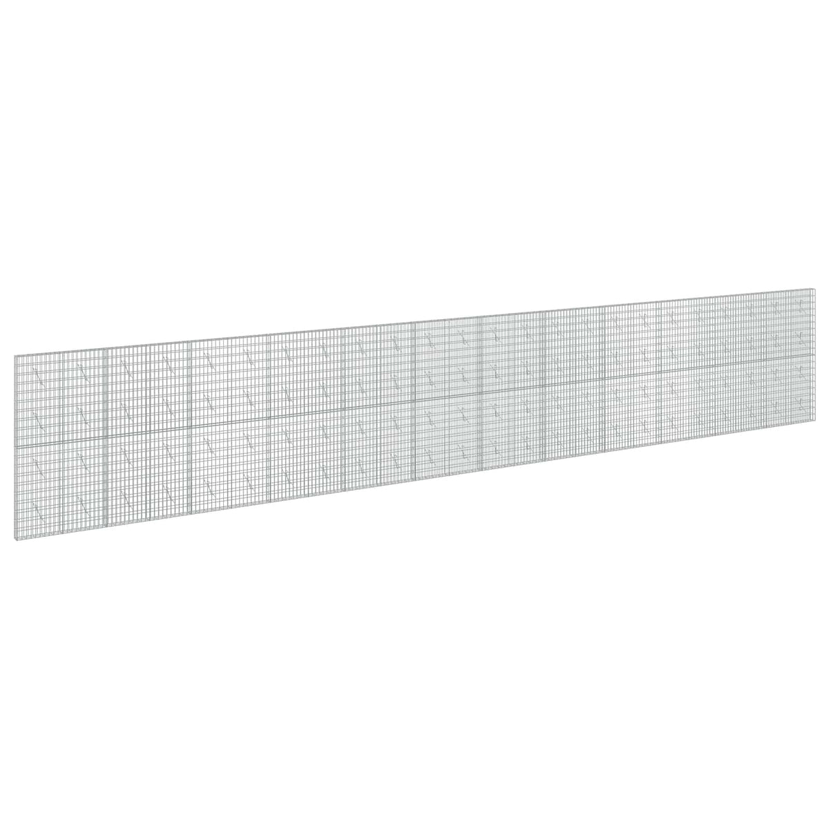 Gabionas su 5 mm Viela ir 5x10 cm Tinkleliu 1200x10x200 cm